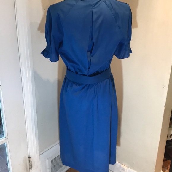 “ JUNIOR SCOPE” Vintage/ Retro Blue Dress. - Picture 12 of 16